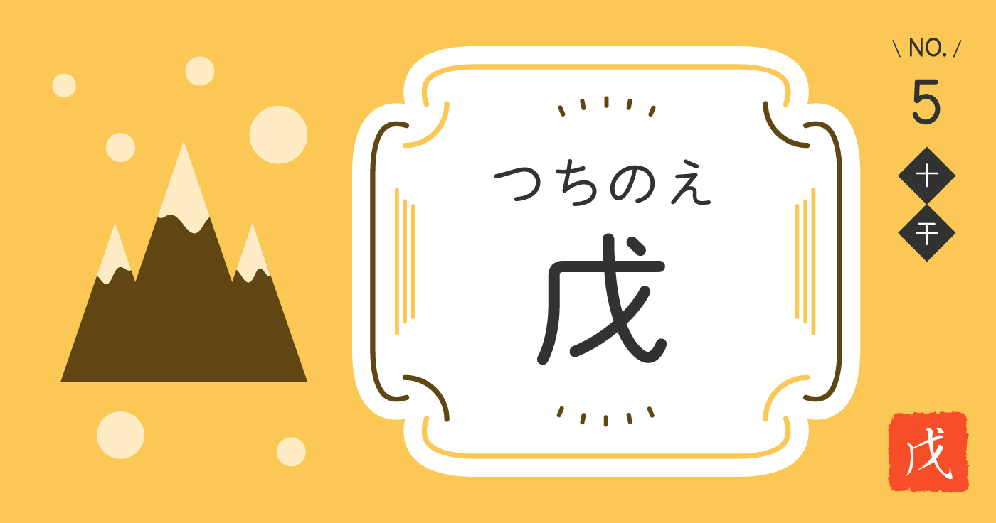 「戊（つちのえ）」の性格、恋愛傾向、仕事運、相性占い【四柱推命】