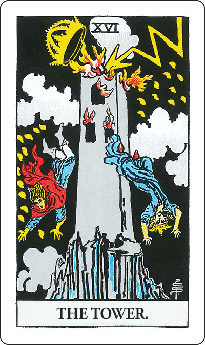 タロットカードの「塔」