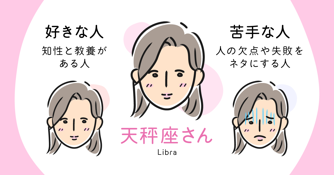 天秤座の好きなタイプと相性ランキング|12星座相性占い